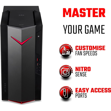 Acer Nitro N50-620 Tower PC 16G 500G W11